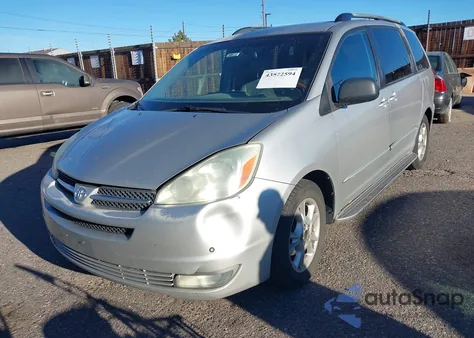 2004 Toyota Sienna Xle Limited из США, поврежденный, VIN 5TDZA22C14S042641